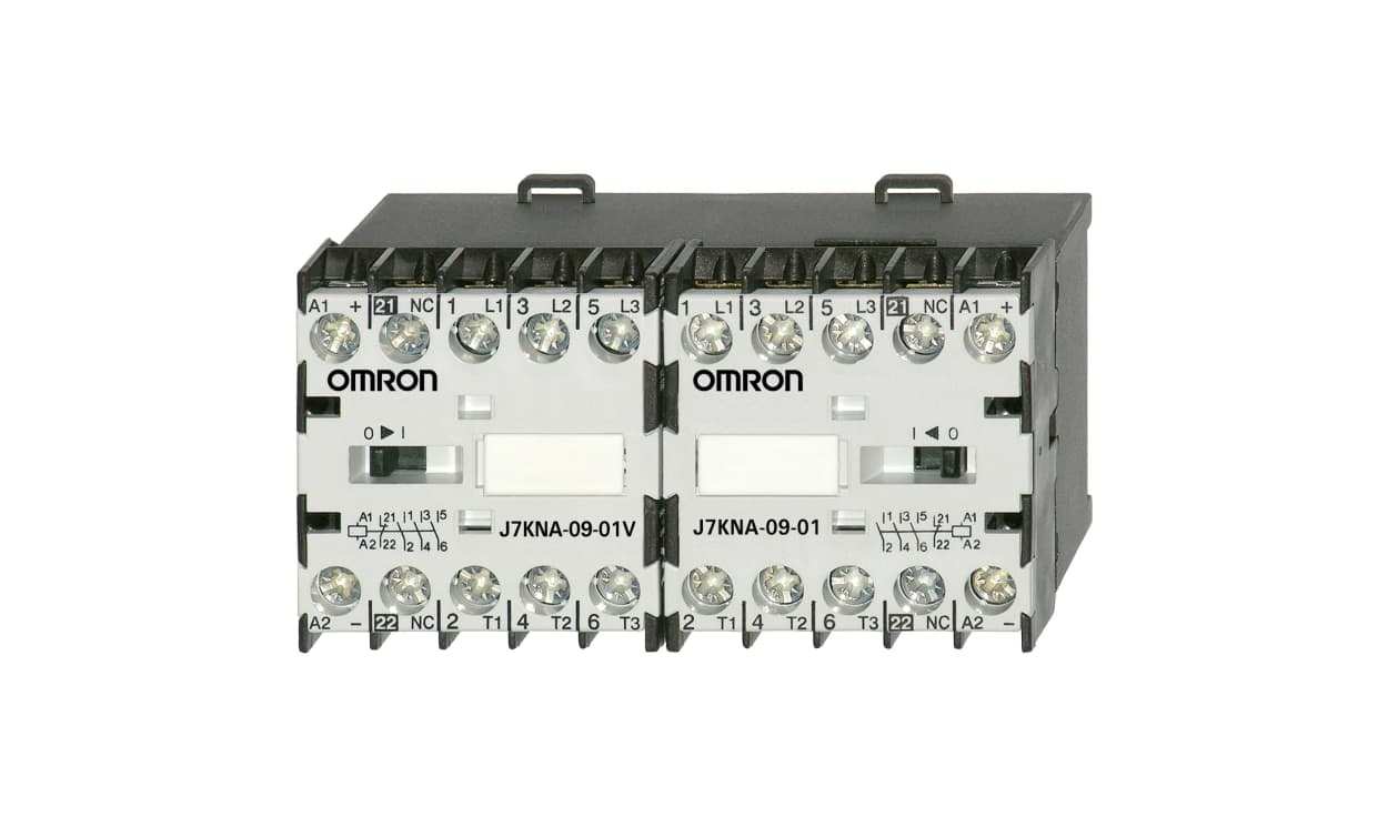Omron J7KNA-09-01R 24D, Contactor, 24 V dc Coil, 3-Pole, 9 A, 4 kW, 3NO - generaltechuae