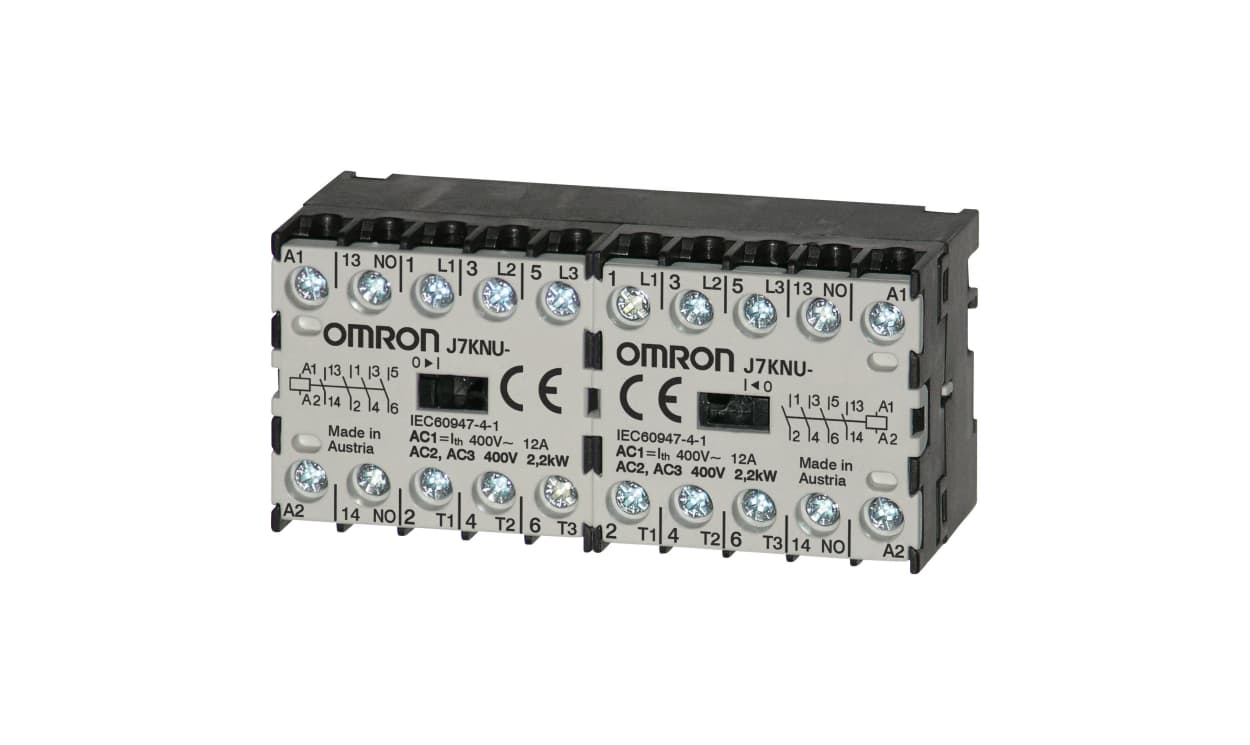 Omron J7KNU-05-01R 60D, Contactor, 60 V dc Coil, 5 A, 2.2 kW, 1NC