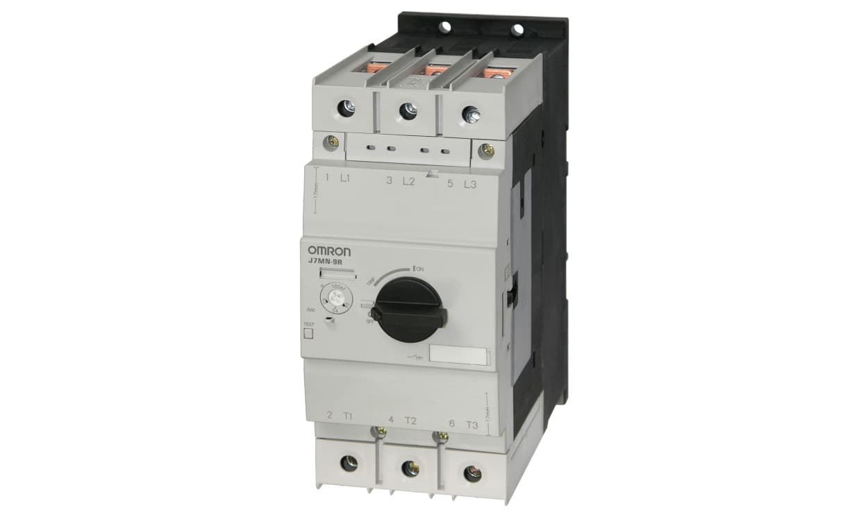 Omron J7MN-9R-75, 55 → 75 A Motor Protection Unit, 200 → 690 V