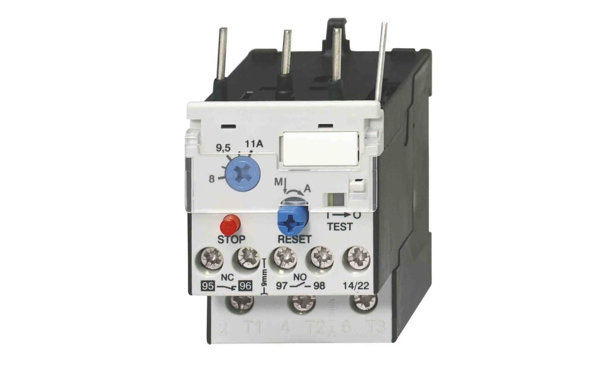 Omron J7TKN-B-1E8, Thermal Overload Relay, 0.4 → 0.6 A F.L.C, 600 mA Contact Rating - generaltechuae