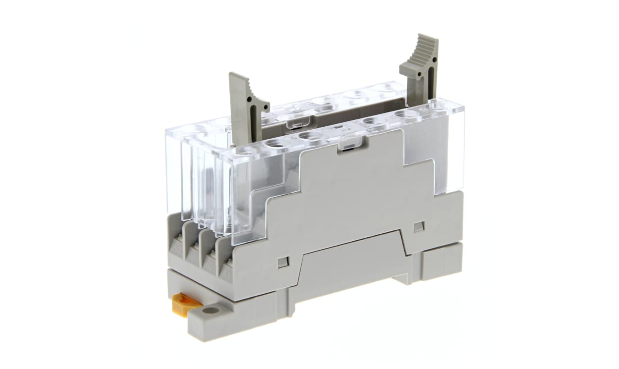 Omron P7SA-14F, G7SA 14 Pin DIN Rail Relay Socket, for use with G7SA Series - generaltechuae
