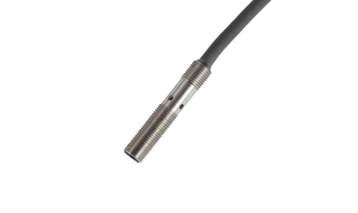 Omron E2E-S05S12-WC-B1 5M, Inductive Threaded Barrel Proximity Sensor, M5, 1.2 mm Detection, PNP NO, 10 → 30 V dc - generaltechuae