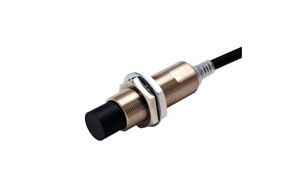 Omron E2E-X30MB1TL18 2M, Inductive Threaded Barrel Proximity Sensor, M18, 30 mm Detection, PNP NO, 10 → 30 V dc - generaltechuae