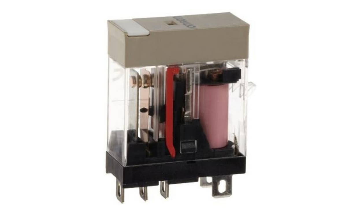 Omron G2R-1-S 230VAC (S), Plug In Non-Latching Relay, 230V ac Coil, 10A Switching Current, SPDT