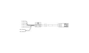 Omron R88A-CA1H010BF, Cable for Use with Servo Motor, 10m Length, 400 → 7500 W, 400 V