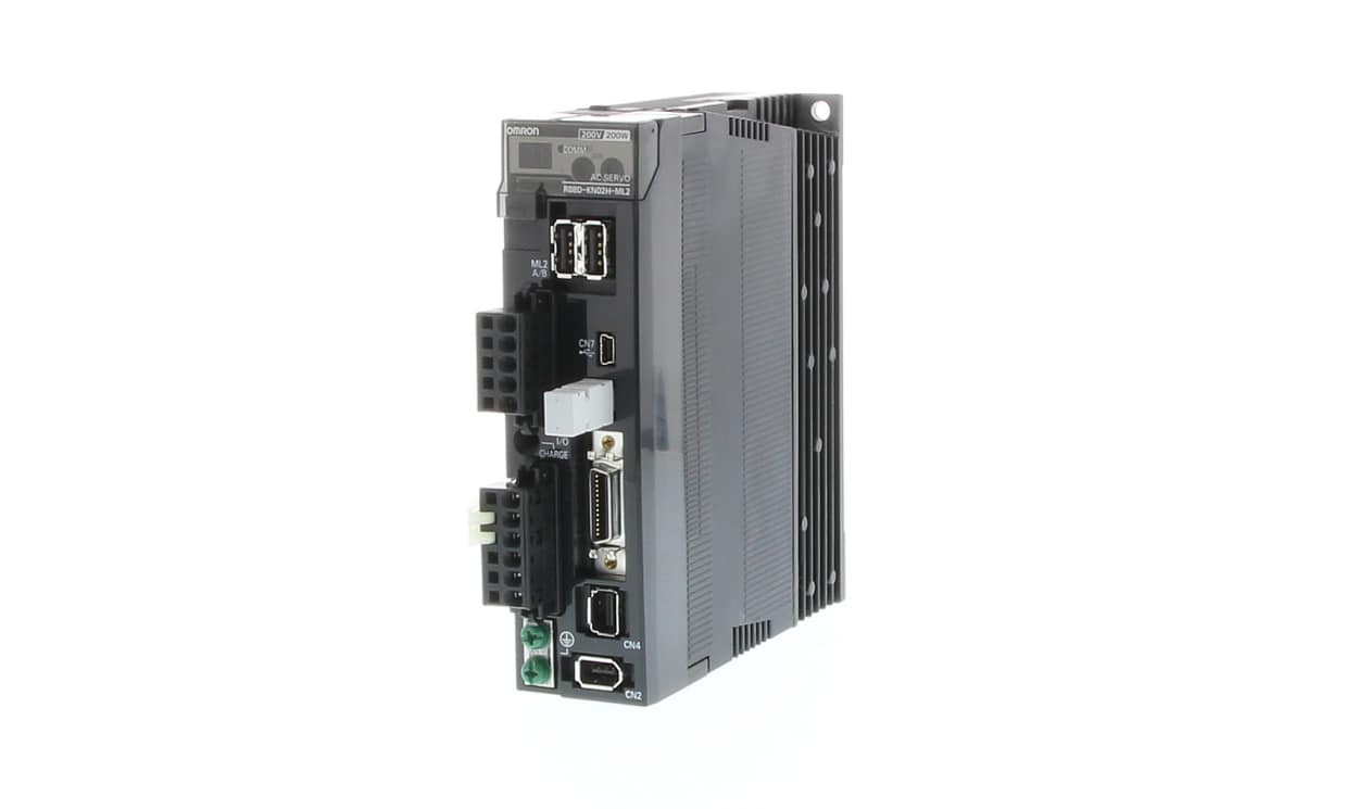Omron R88D-KN08H-ML2, 750 W Servo Drive, 200 V, 1 Phase, 6.6 A, 200 V - generaltechuae