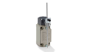 Omron D4B-4A17N, Adjustable Roller Lever Limit Switch, 2NC, IP67, Metal Housing, 400V ac Max, 10A Max