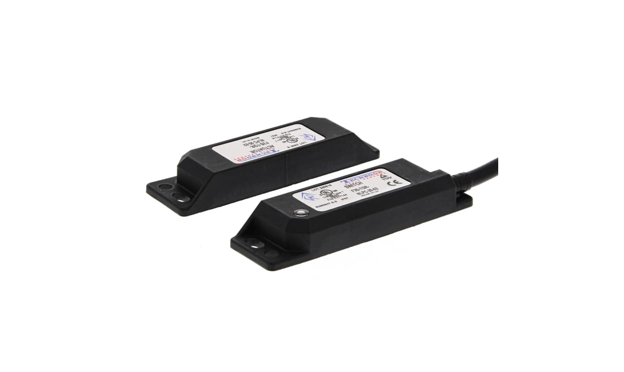 Omron F3S-TGR-NLPC-20-10, F3S-TGR-N Series Magnetic Non-Contact Safety Switch, 24V dc, Plastic Housing, 2NC, 10m Cable