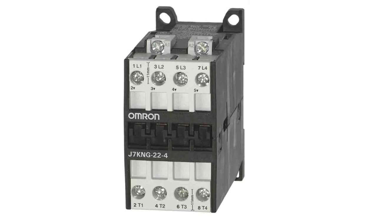 Omron J7KNG-22-4 24D, J7KN Series Contactor, 24 V Coil, 4-Pole, 22 A, 2.2 kW - generaltechuae