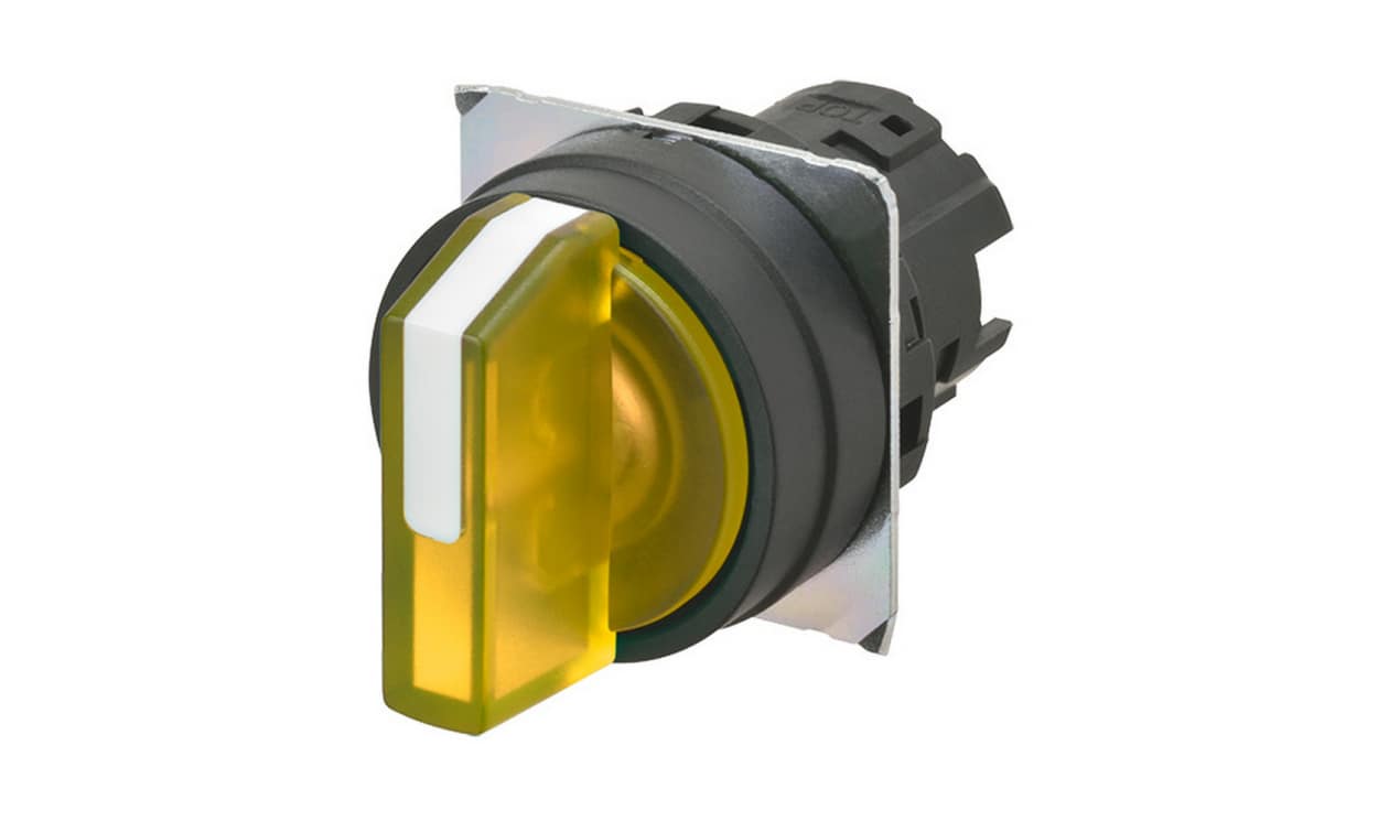 Omron A22NZ-3BM-TYA, A22N Series 3 Position Selector Switch Head, 22mm Cutout