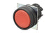 Omron A22NZ-BNM-NRA, A22N Series Red Momentary Push Button Head, 22mm Cutout