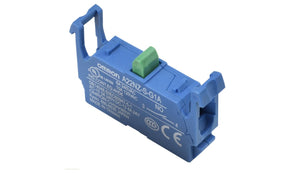 Omron A22NZ-S-G1A, A22NZ Series Contact Block, Blue Light, 1NO