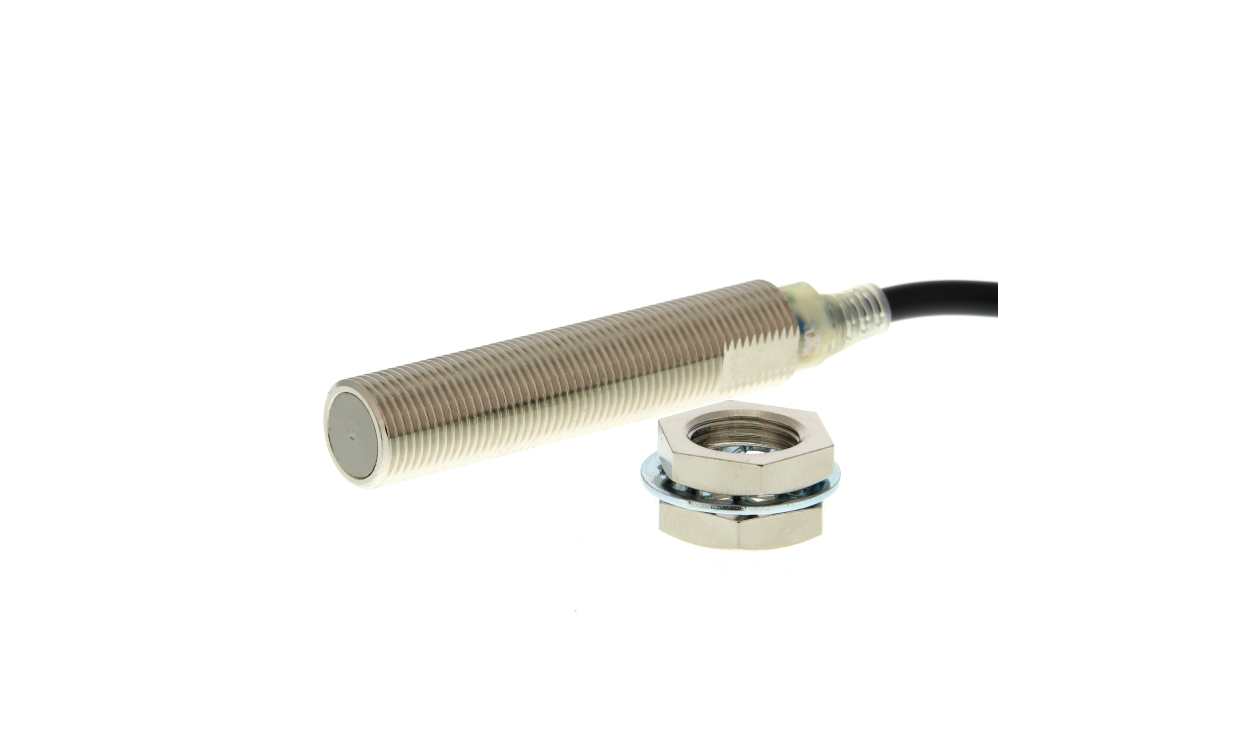 Omron E2E2-X2Y1 2M, Inductive Threaded Barrel Proximity Sensor, M12, 2 mm Detection, 2-Wire NO, 24 → 240 V ac/dc - generaltechuae