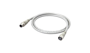 Omron XS5W-D421-D81-F, Straight Female 4 way M12 to Straight Male M12 Sensor Actuator Cable, 2m