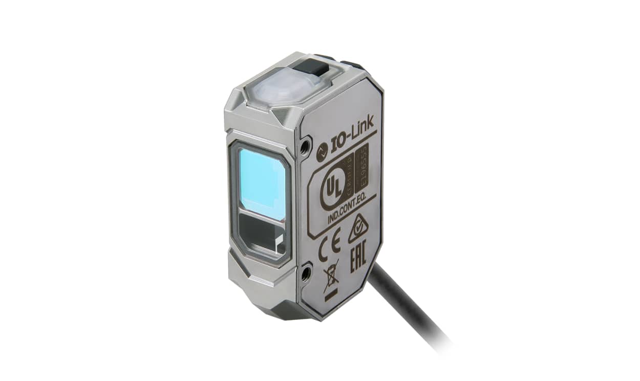 Omron E3AS-HL150LMN M3, Diffuse with Background Suppression Photoelectric Sensor, 35 mm → 150 mm Detection Range IO-LINK