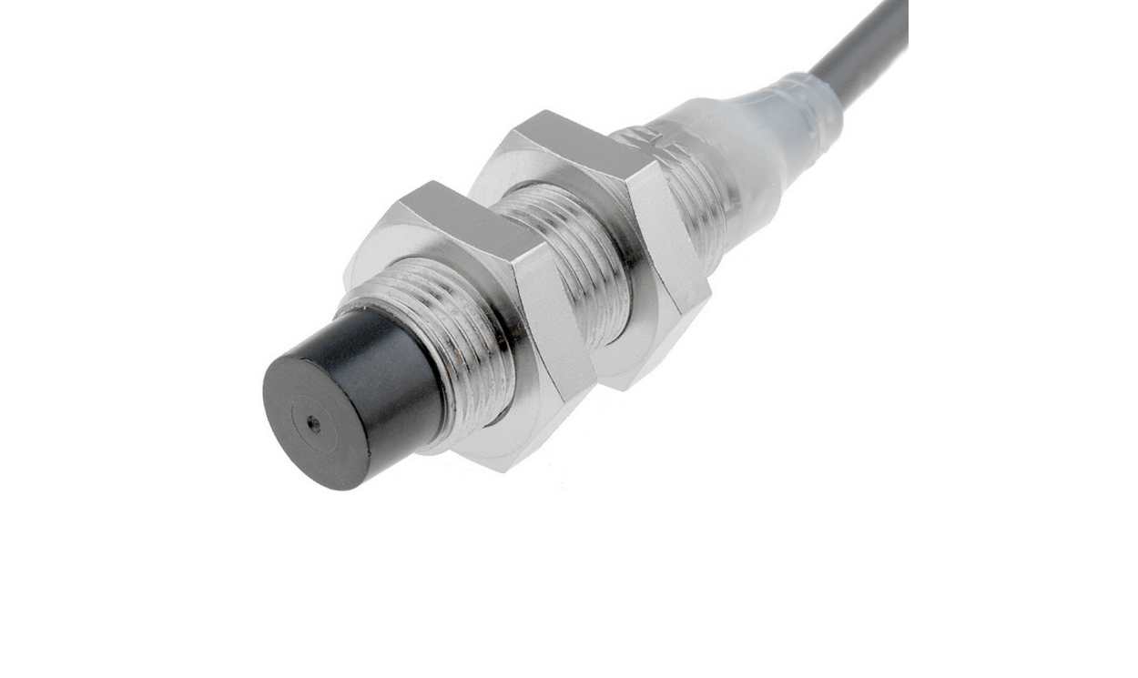 Omron E2A-S08KN04-WP-D1 2M, Inductive Threaded Barrel Proximity Sensor, M8, 4 mm Detection, 2-Wire NO, 12 → 24 V dc - generaltechuae