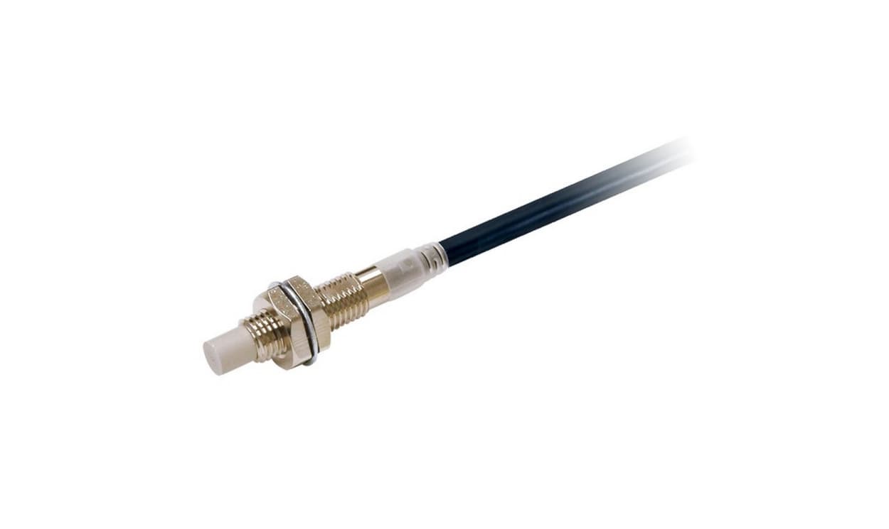 Omron E2E-X4MB1T8 2M, Inductive Threaded Barrel Proximity Sensor, M8, 4 mm Detection, PNP NO, 10 → 30 V dc - generaltechuae