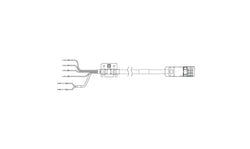 Omron R88A-CA1G005BF, Cable for Use with 1S series, 5m Length, 5.5 kW, 3-Phase, 400 V - generaltechuae