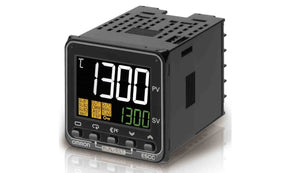 Omron E5CC-TQX3A5M-003, E5CC Panel Mount PID Temperature Controller, 48 x 48mm 2 Input, 3 Output SSR, Solid State Relay, Logic, 100 → 240
