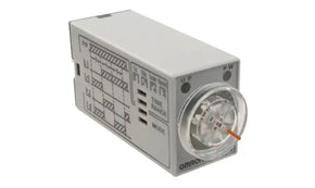 Omron H3YN-2 DC24, H3YN Series DIN Rail Mount Timer Relay, 24V dc, 2-Contact, 0.1 s → 10min