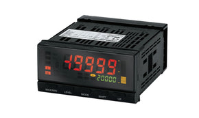 Omron K3HB-RNB 24VAC/VDC, Negative LCD (backlit LED) Display 7-Segment Digital Digital Panel Multi-Function Meter, 14.2mm x 5.8mm