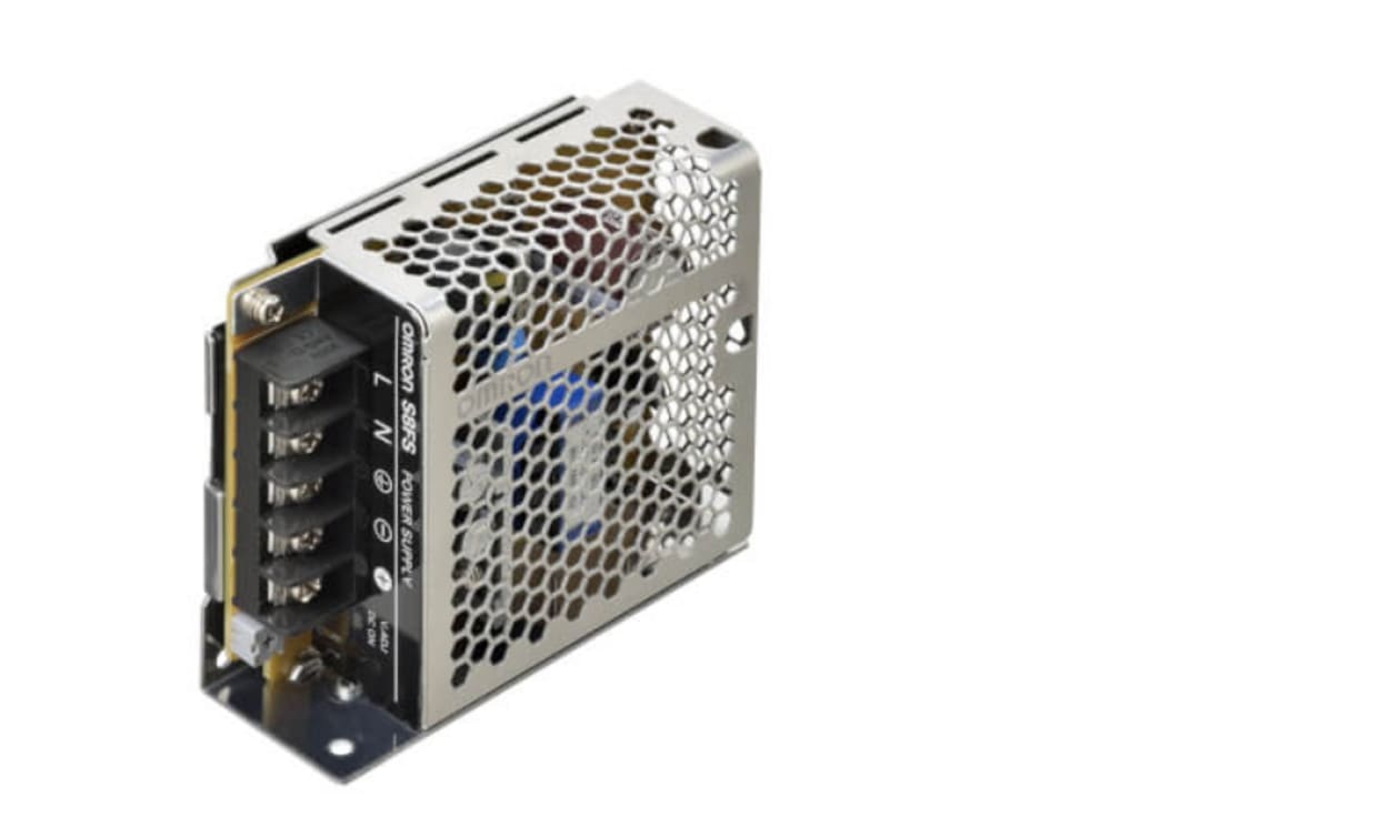 Omron S8FS-C02524, Switching Power Supply, , 24V dc, 1.1A, 25W, 1 Output, 100 → 240V ac Input Voltage