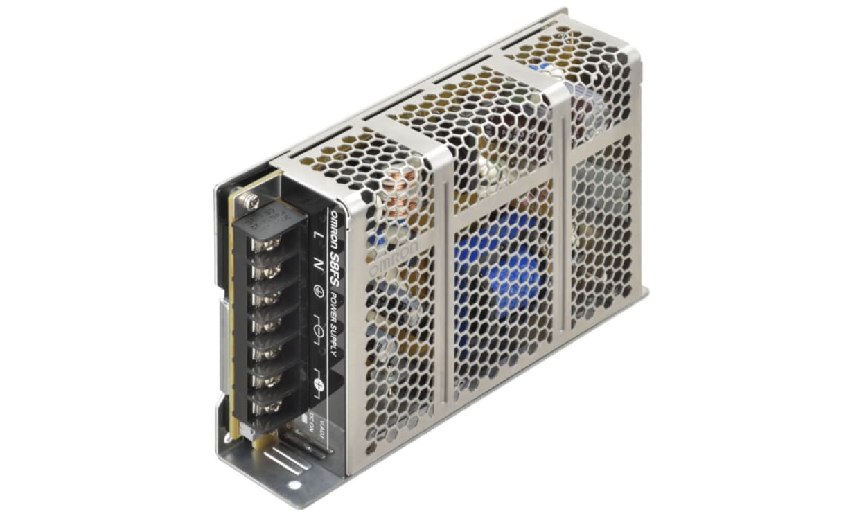 Omron S8FS-C07524J, Switching Power Supply, , 24V dc, 3.2A, 75W, 1 Output, 100 → 240V ac Input Voltage