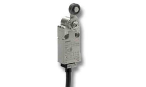 Omron D4F-102-3R, Roller Plunger Limit Switch, 1NC/1NO, IP67, DPST, Metal Housing, 240V ac Max, 10A Max
