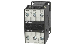 Omron J7KN-40 230, Contactor, 230 VAC Coil, 3-Pole, 40 A, 18.5 kW, 3NO