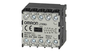 Omron J7KNU-05-01 60D, Contactor, 60 VDC Coil, 3-Pole, 12 A, 2.2 kW, 3NO + 1NC