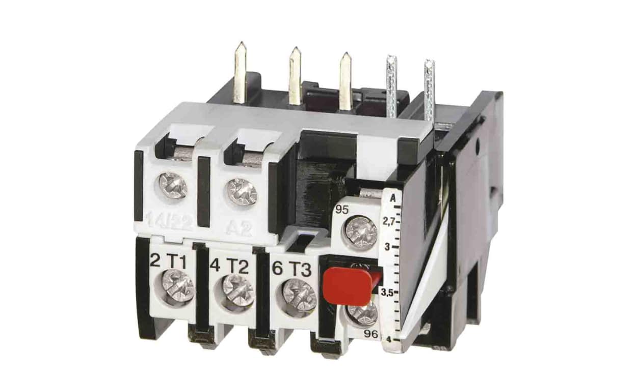 Omron J7TKN-A-E9, Overload Relay, 0.6 → 0.9 A F.L.C, 900 mA Contact Rating, 24 Vdc, 3P - generaltechuae