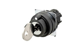 Omron A22NZ-3BM-01AA, A22NK 3-position Key Switch Head, 22mm Cutout