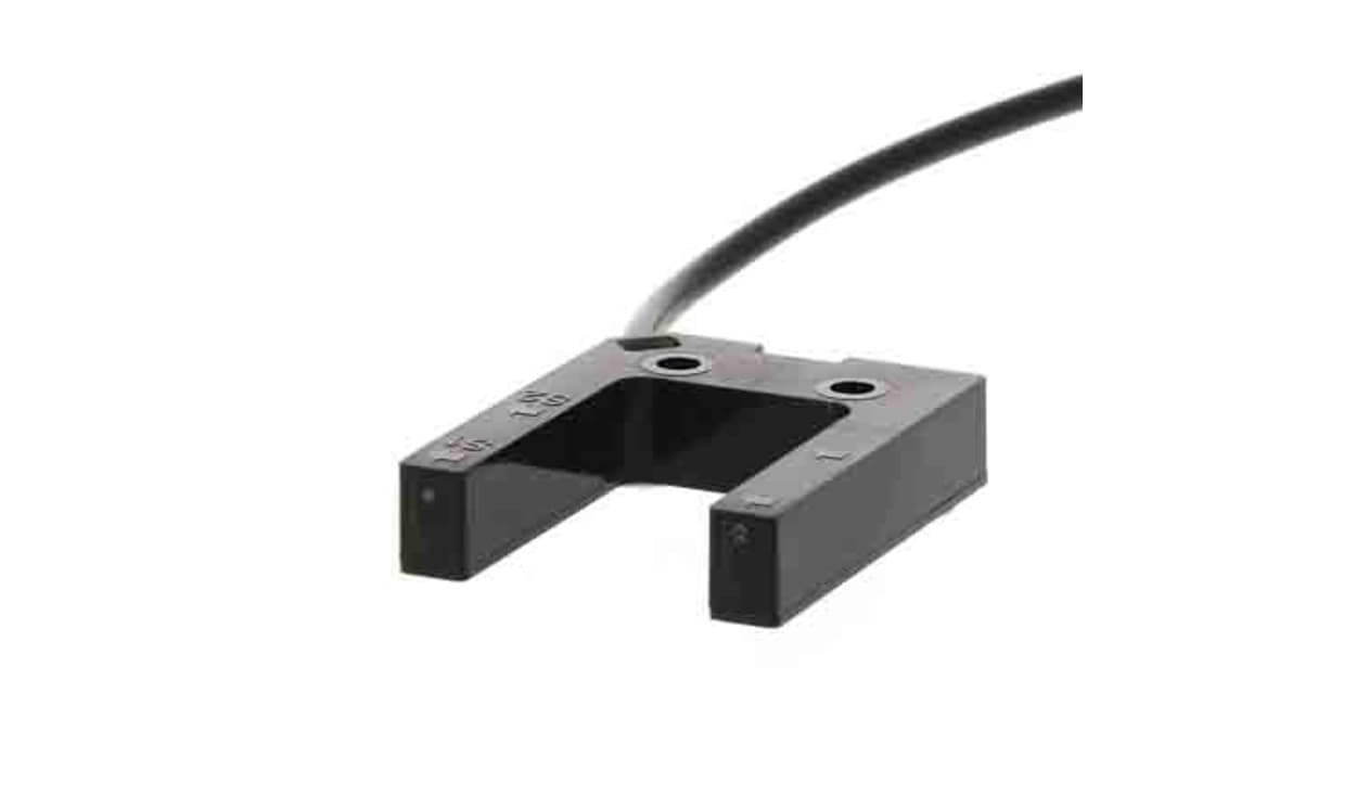 Omron E3Z-G82 2M, Through Beam Photoelectric Sensor, Fork Sensor, 25 mm Detection Range