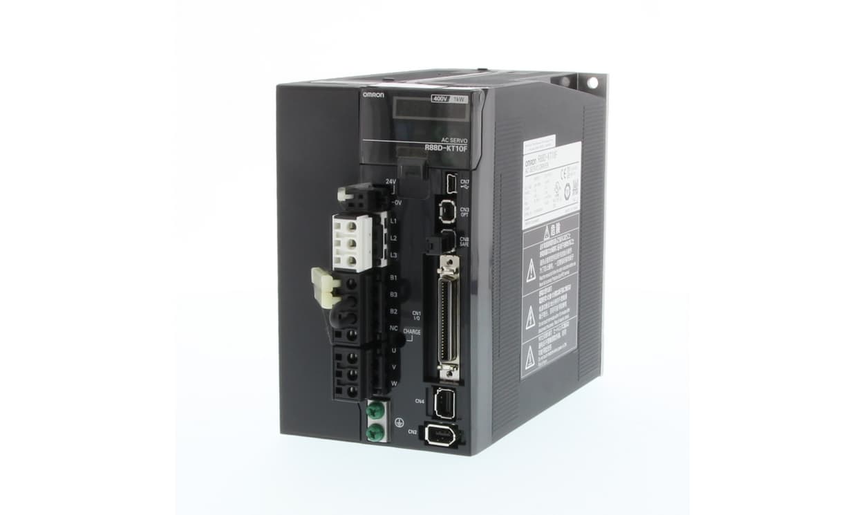 Omron R88D-KT15F, 1.5 kW Servo Drive, 3 Phase, 400 V