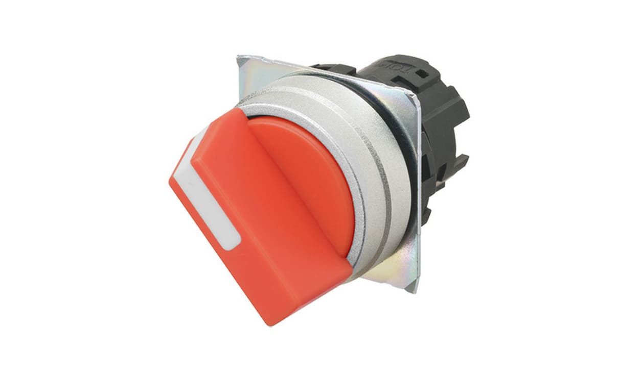 Omron A22NZ-2MM-NRA, A22NZ Series 2 Position Selector Switch Head, 22mm Cutout