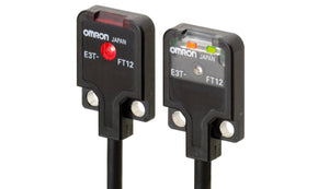 Omron E3T-FT11 2M, Through Beam Photoelectric Sensor, Flat Sensor, 500 mm Detection Range