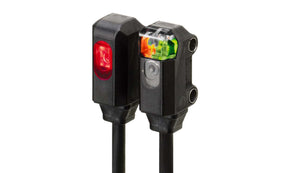 Omron E3T-ST11 2M, Through Beam Photoelectric Sensor, Block Sensor, 1 m Detection Range