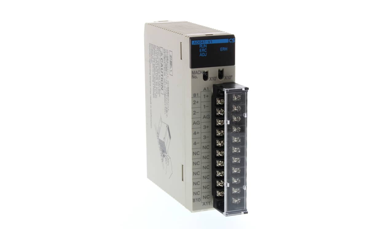Omron CS1W-AD041-V1, Input Unit for Use with CS Series PLC-Based Process Control - generaltechuae