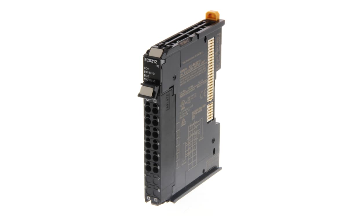 Omron NX-EC0212, I/O Unit for Use with Sysmac Machine Automation Controllers and CJ2-Series PLC's