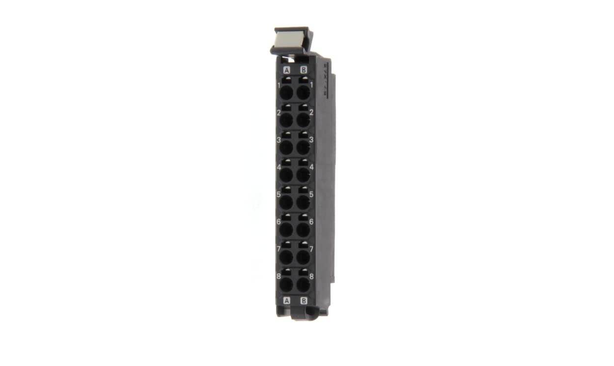 Omron NX-TBA162, Terminal Block with Spring Type Terminal for Use with NJ/NX/NY Controller - generaltechuae
