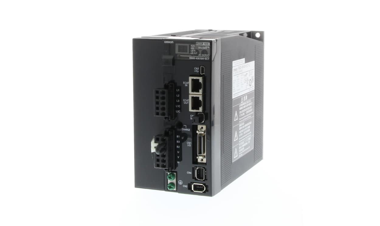 Omron R88D-KN08H-ECT, 0.75 kW Servo Drive, 200 → 240 V, 1 Phase, 6.6 A, Motion Function, 250 V - generaltechuae