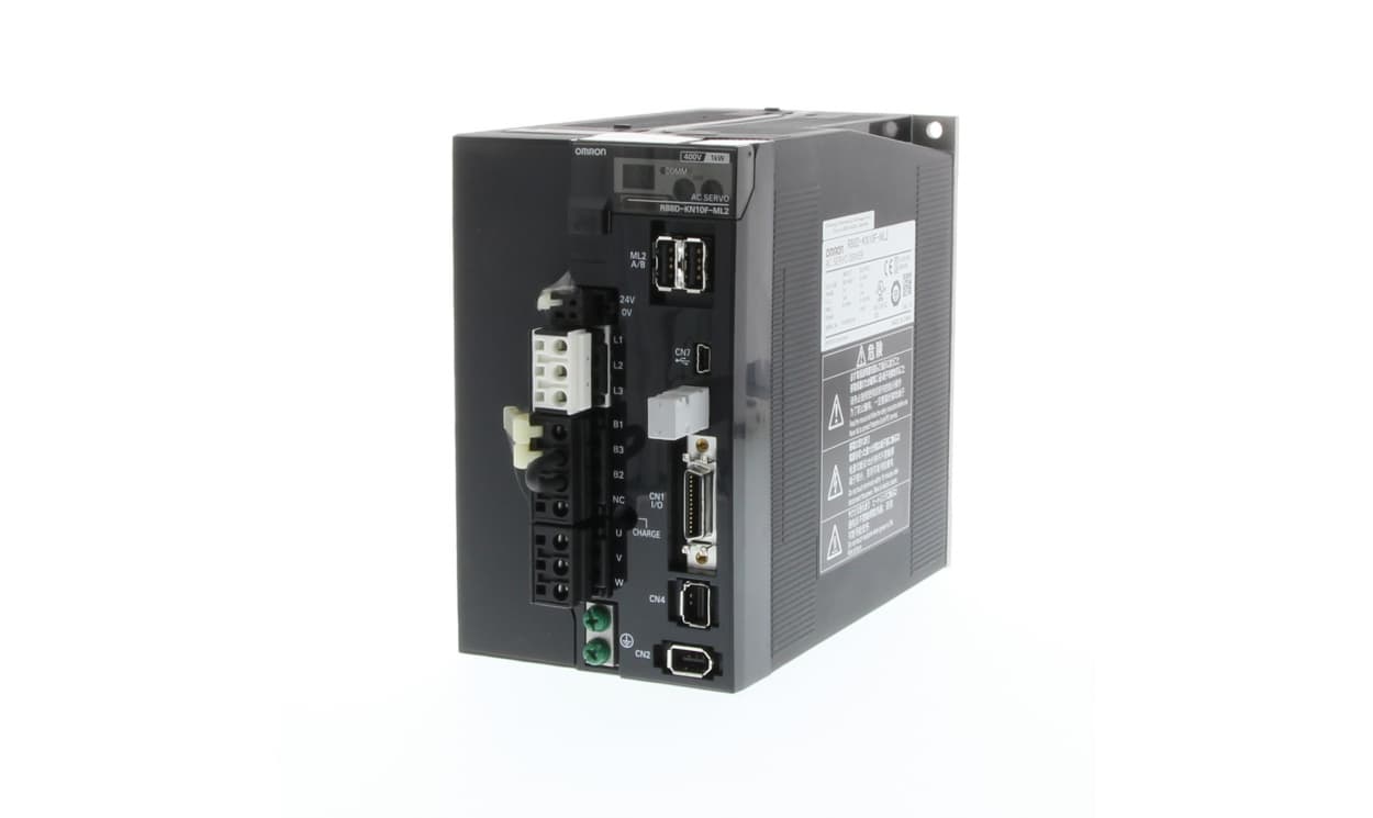 Omron R88D-KN30F-ML2, 3 kW Servo Drive, 380 → 480 V, 3 Phase, 12.1 A, Motion Function, 400 V - generaltechuae