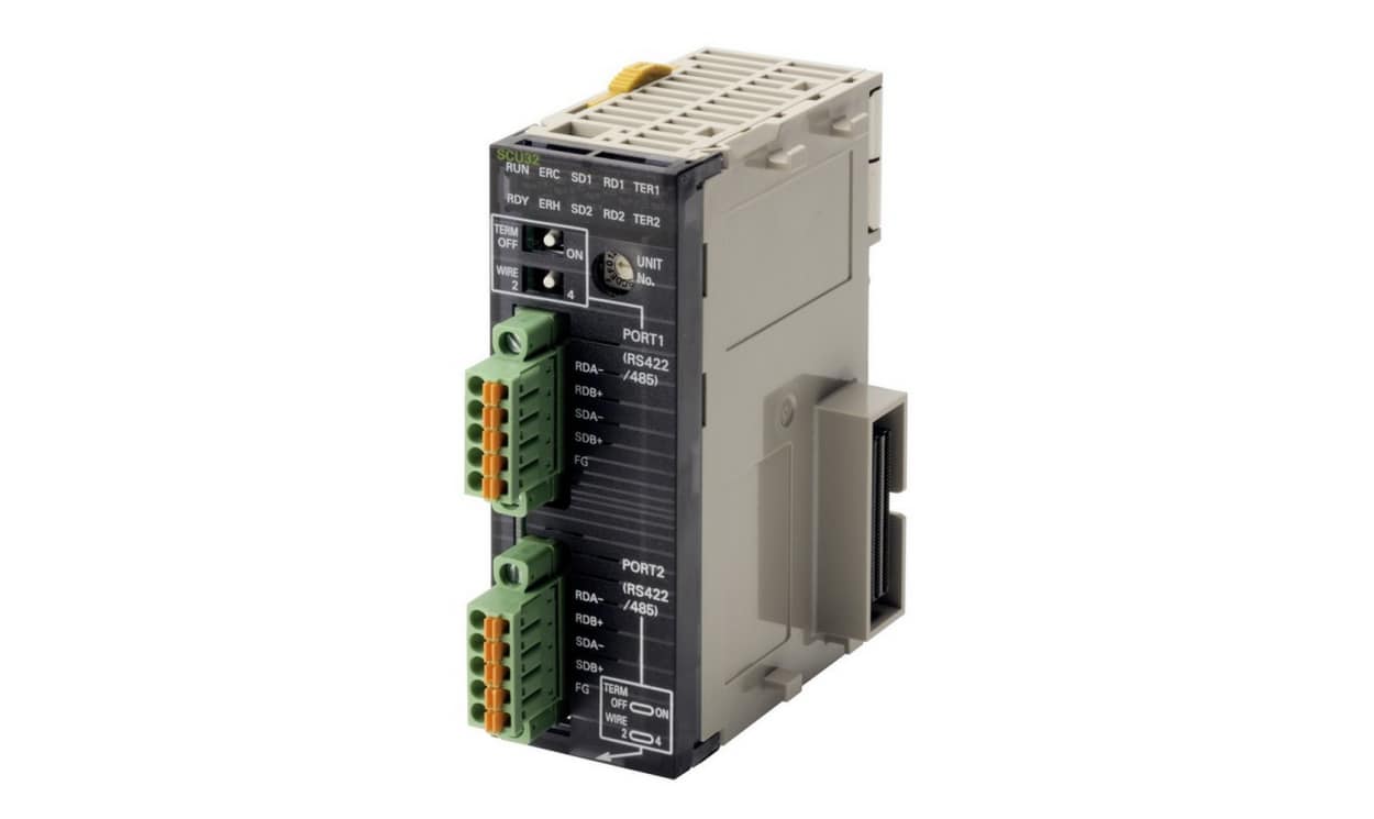 Omron CJ1W-SCU32, PLC I/O Module for Use with CJ-Series - generaltechuae