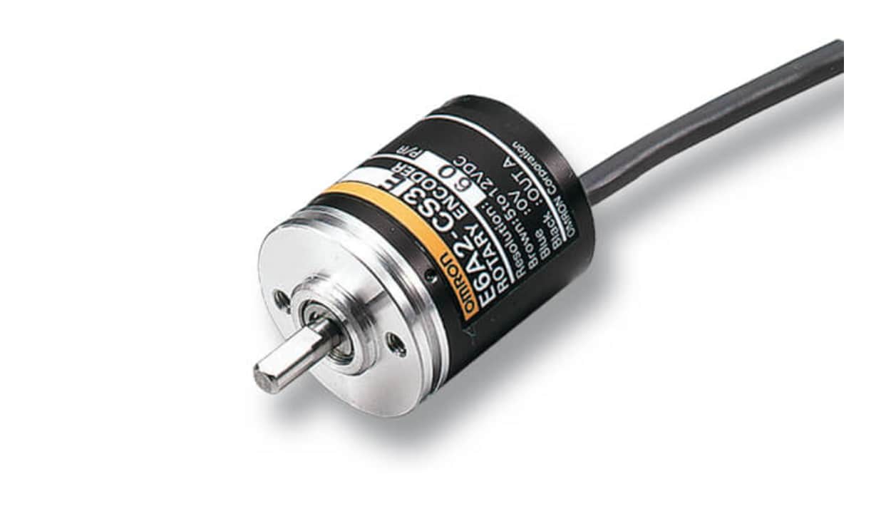 Omron E6A2-CW5C 200P/R 0.5M, Incremental Incremental Encoder, 200 ppr, NPN Open Collector Signal