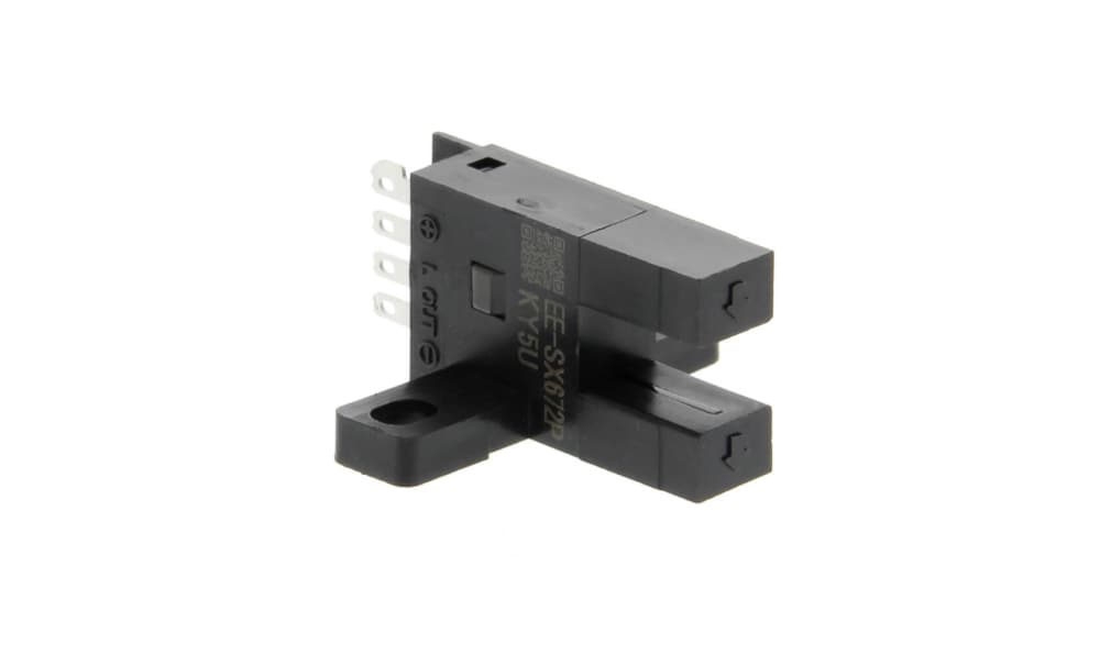 Omron EE-SX672, Through Beam Photoelectric Sensor, Fork Sensor, 5 mm Detection Range