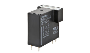 Omron G2RG-2A-X DC24, PCB Mount Non-Latching Relay, 24V dc Coil, 10A Switching Current, DPST