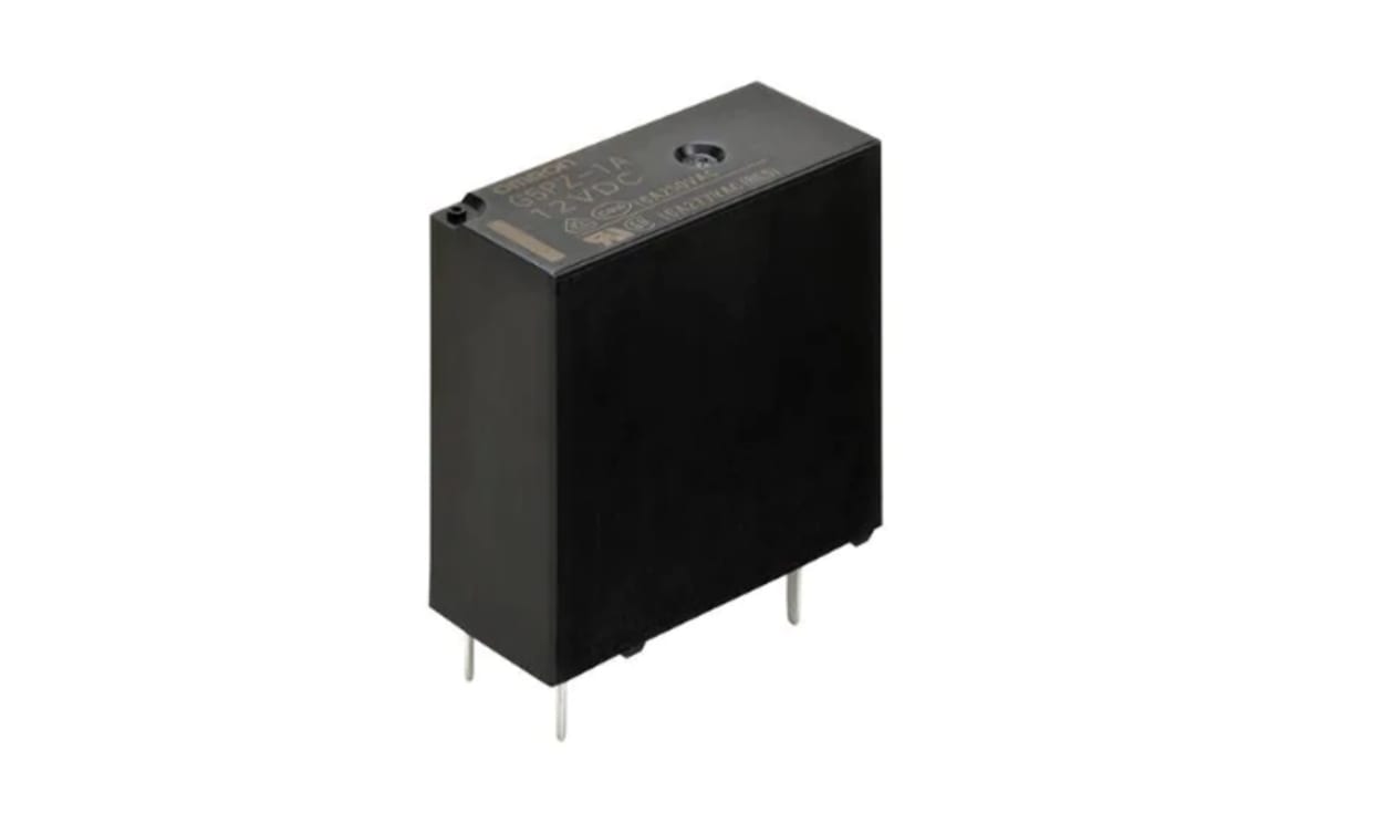 Omron G5PZ-1A-E DC12, PCB Mount Non-Latching Relay, 12V dc Coil, 20A Switching Current, SPST