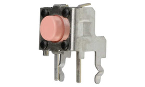 Omron B3F-3125, IP00 Pink Plunger Tactile Switch, SPST 50 mA Through Hole
