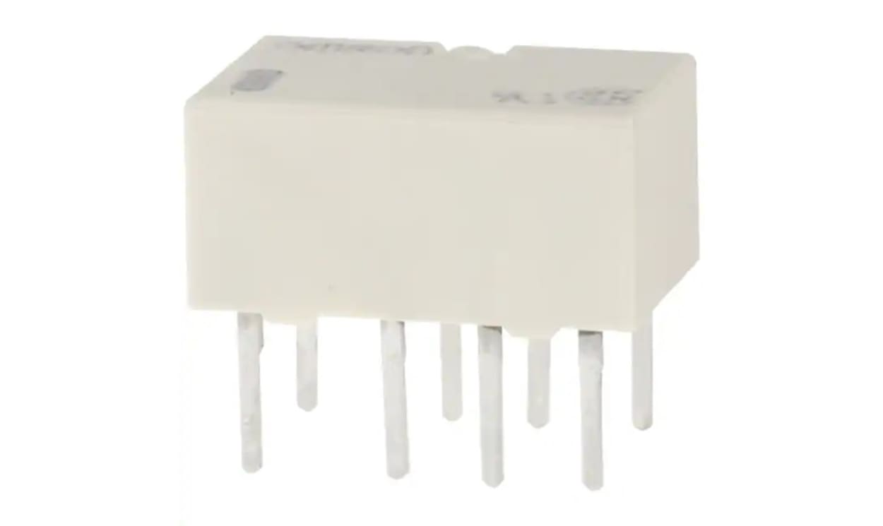 Omron G6K-2P-Y DC12, PCB Mount Signal Relay, 12V dc Coil, 1A Switching Current, DPDT