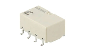 Omron G6KU-2F-Y DC5, Surface Mount Latching Relay, 5V dc Coil, 1A Switching Current, DPDT